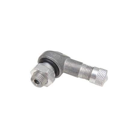 COPPIA VALVOLE IN ALLUMINIO ARGENTO 8mm