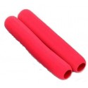 COPPIA COPRI LEVE IN SPUGNA ROSSE