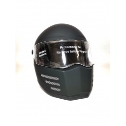 CASCO BANDIT FIGHTER NERO OPACO