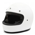 CASCO INTEGRALE VINTAGE BIANCO OPACO